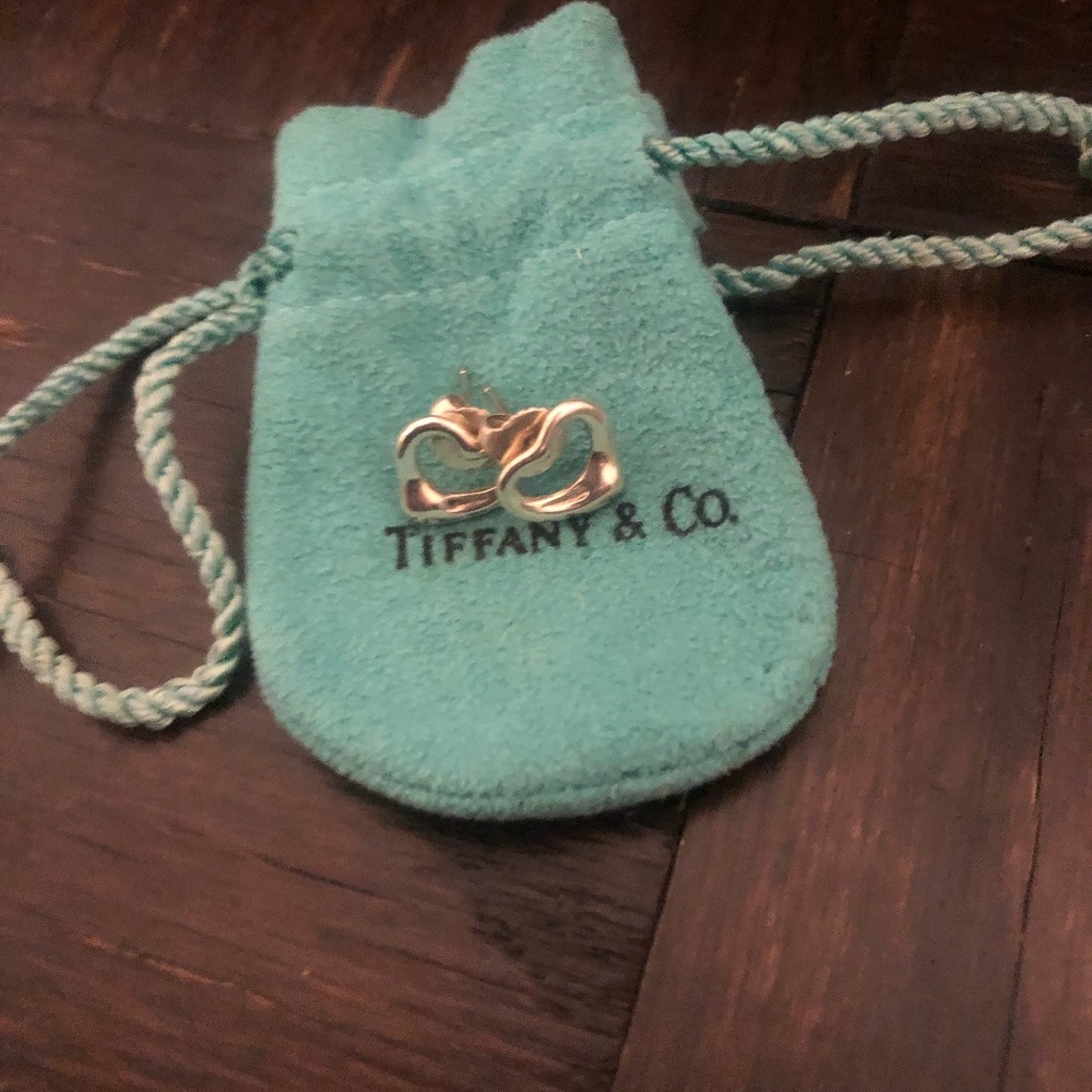 Tiffany & Co. Open Heart Earrings *Silver*